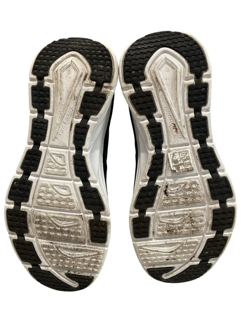 Skechers D Lux Walker Shoes size 11 4E Extra Wide Black Slip In Sneaker 232455WW - Picture 11 of 12